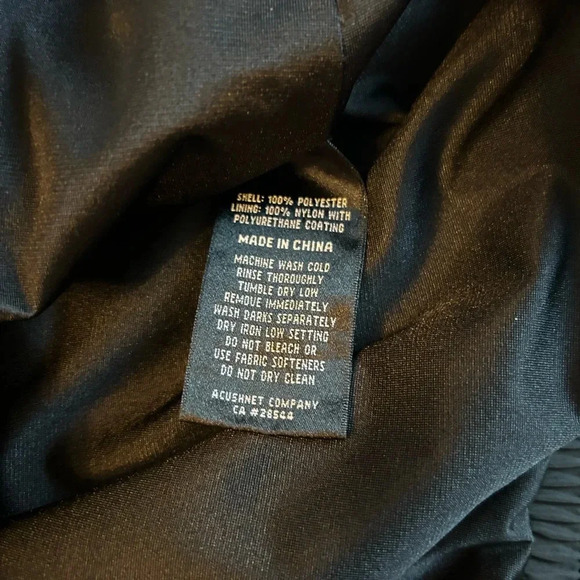 DRYJOYS BY FOOTJOY MEN'S SIZE SMALL WINDBREAKER GOLF JACKET WITH LINING S/S - Picture 7 of 9